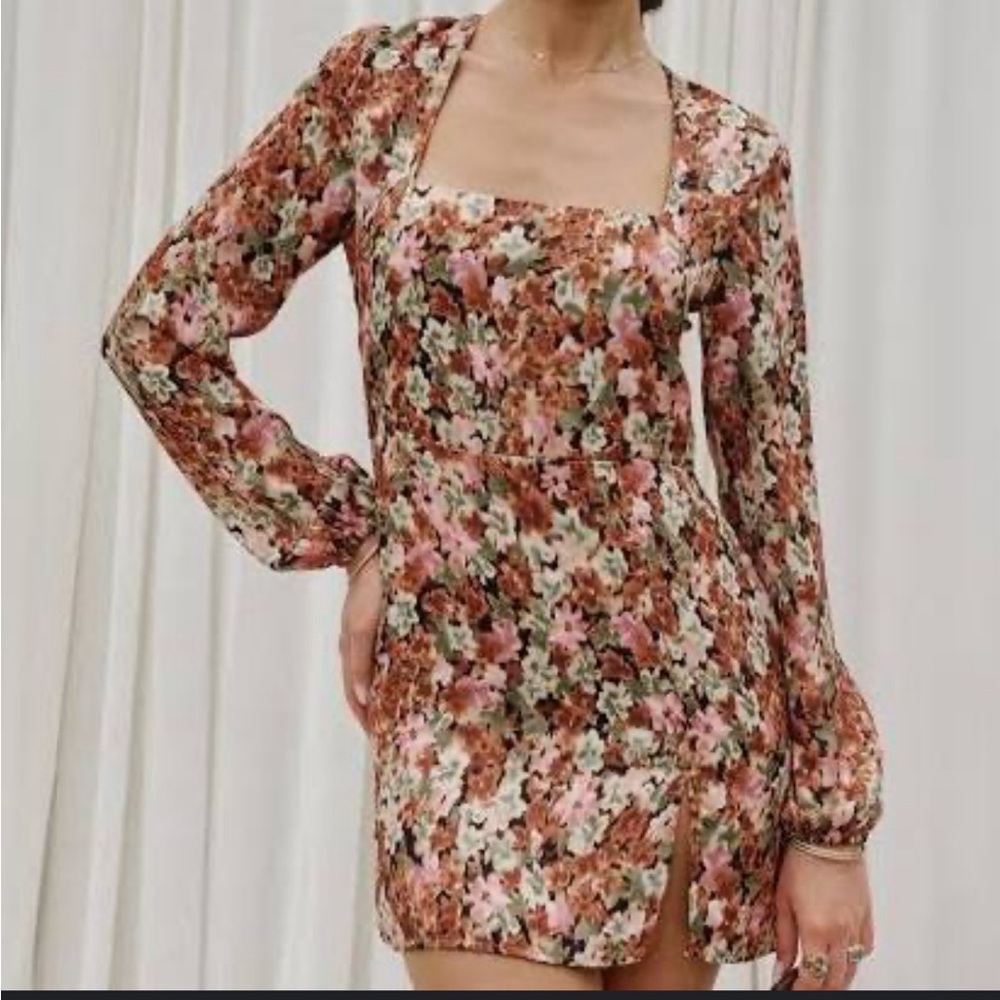 RESA Jasmine Mini in Brown Floral - NWT